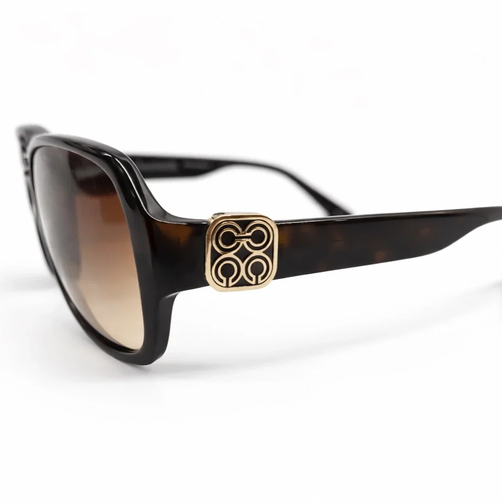 Coach HC8030 Tortoise Gradient Sunglasses w/ Case - Picture 7 of 9